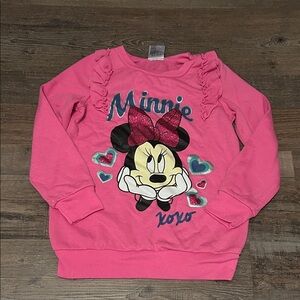 Disney Minnie Mouse Pink Sweatshirt for Kids